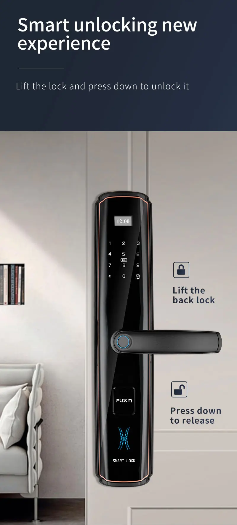 Semi Automatic Intelligent Lock